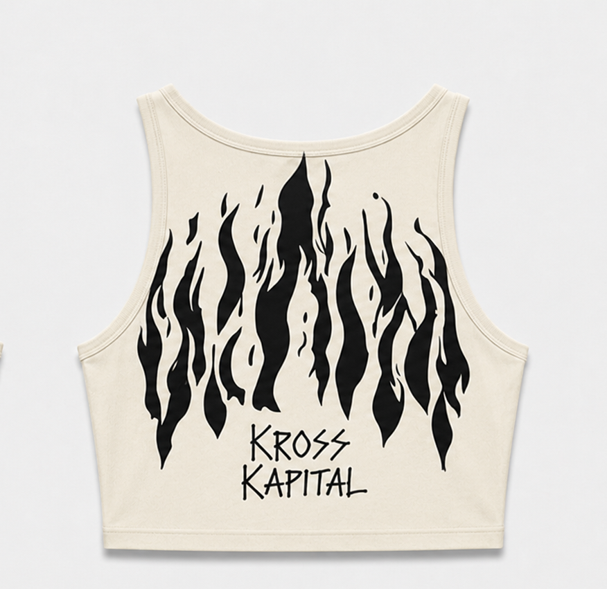 Flame Crop Tank