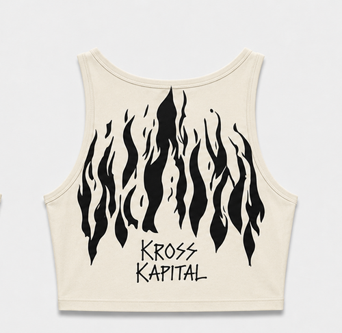 Flame Crop Tank